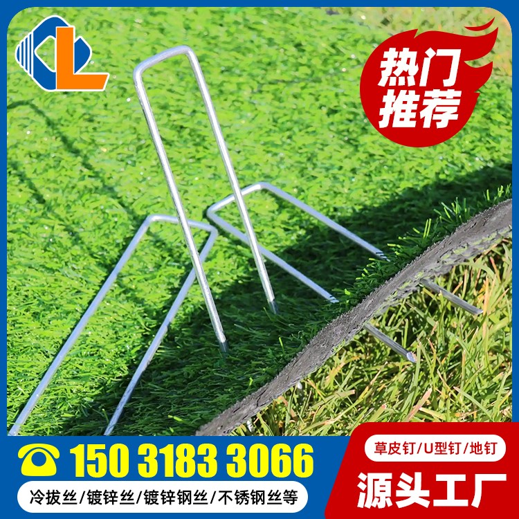 地釘哪里有賣 人工草場適合什么釘 草坪釘定制 人造地釘